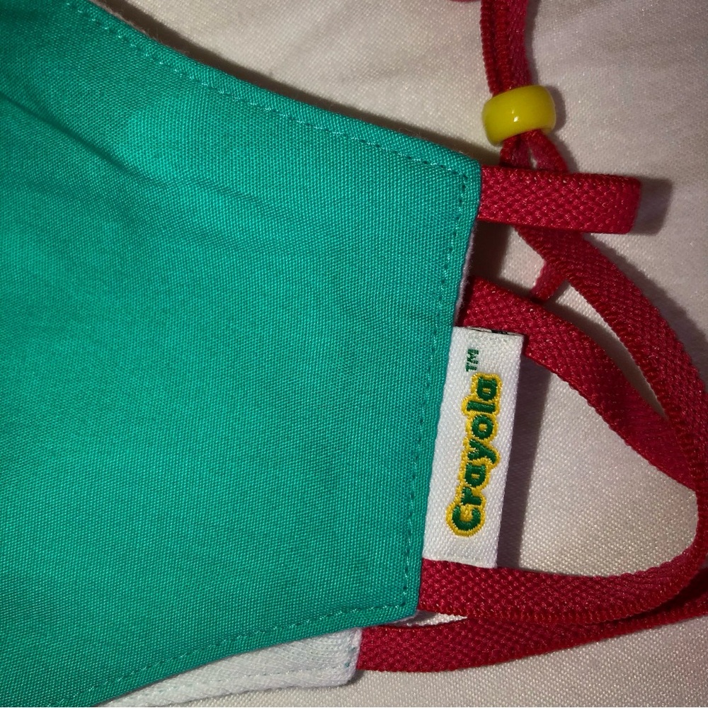 Crayola Kids Face Masks, 5 pack, New Never Used, pet/smoke free home - Picture 8 of 11